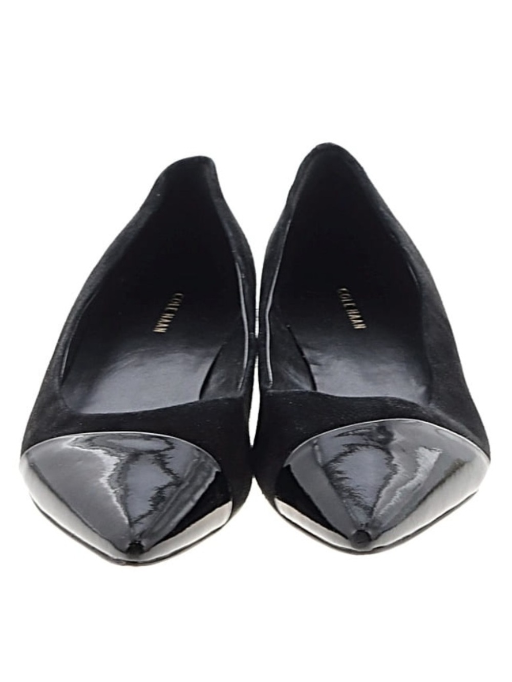 Cole Haan Classic Black Pointed Toe Flats Size 9B